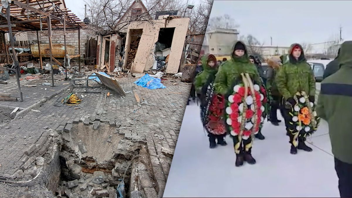 Похороны российских военных, были ликвидированы в Макеевке Похороны российских военных, были ликвидированы в Макеевке