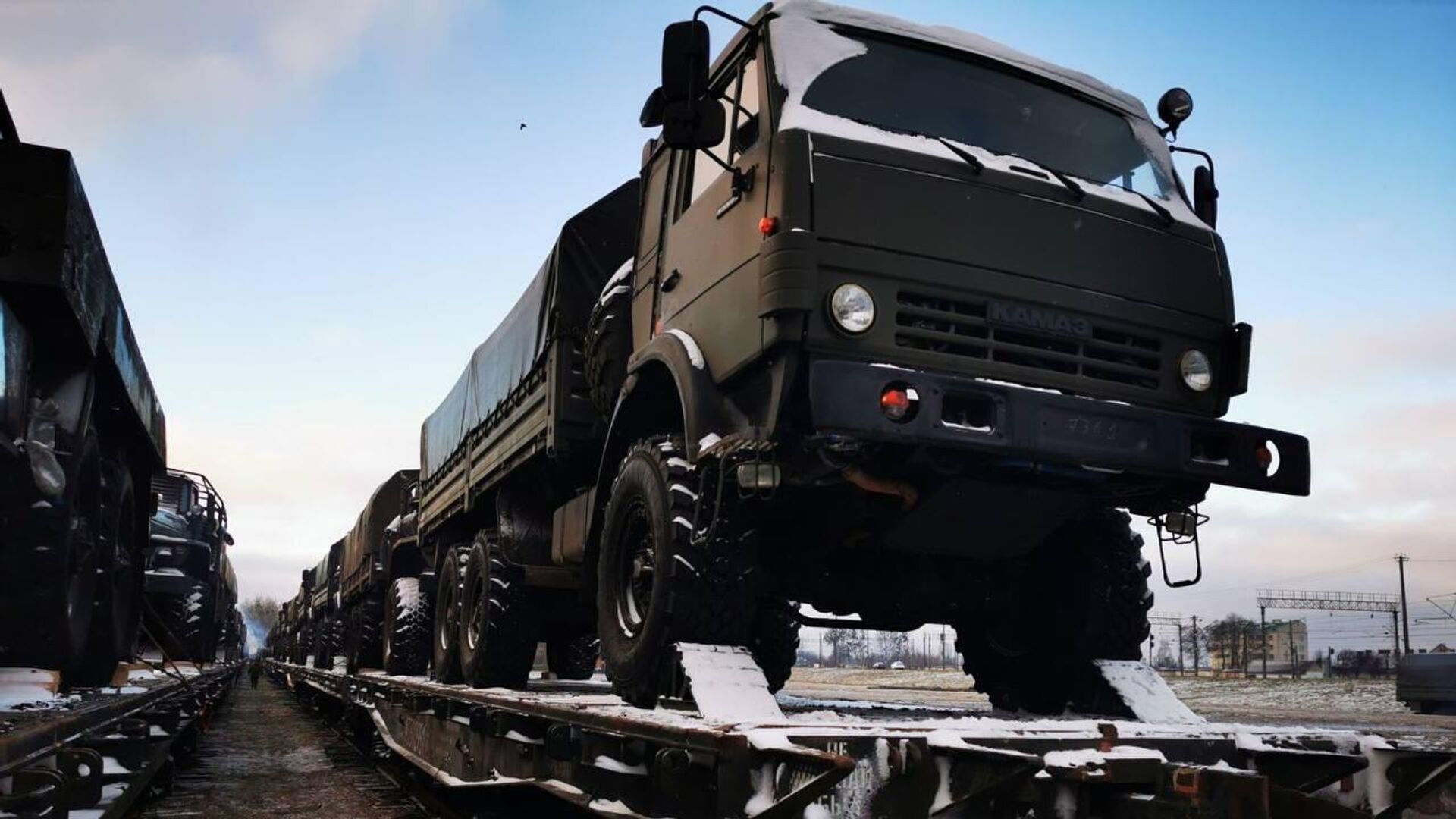 Росія перекинула в Білорусь черговий ешелон із технікою - 24 Канал Росія перекинула в Білорусь черговий ешелон із технікою - 24 Канал