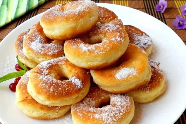 Самый Простой Рецепт Творожных Пончиков - пошаговый рецепт с фото на Готовим дома