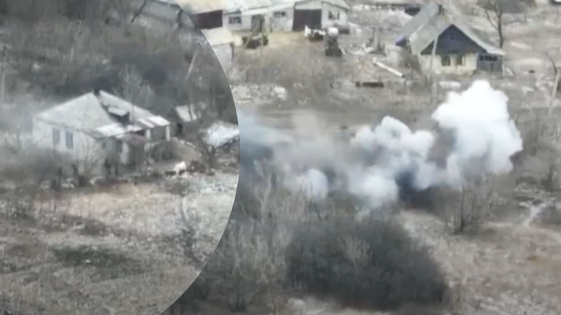 ВСУ атаковали российских военных - эпическое видео, снятое дронами ВСУ атаковали российских военных - эпическое видео, снятое дронами