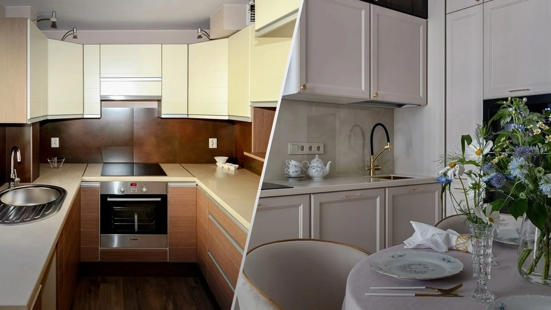 Які фасади обрати, щоб кухня мала охайний вигляд / Колаж 24 Каналу Які фасади обрати, щоб кухня мала охайний вигляд / Колаж 24 Каналу