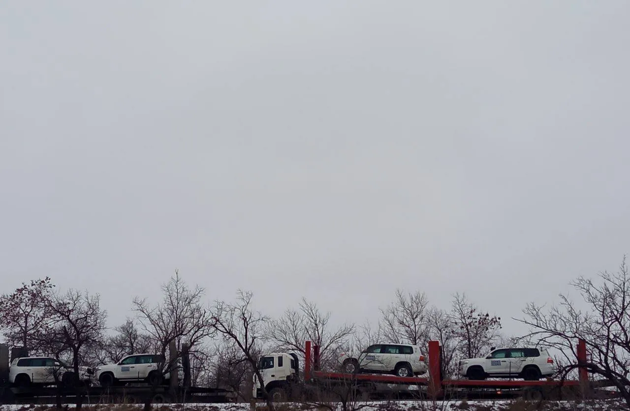 Росія готує провокацію на Луганщині: Цаплієнко показав машини з маркуванням ОБСЄ