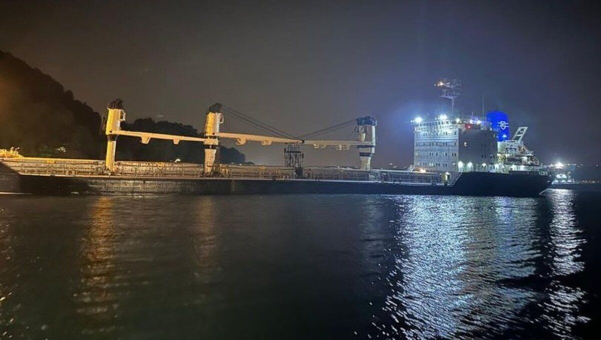 Движение проливом Босфор временно остановили Движение проливом Босфор временно остановили