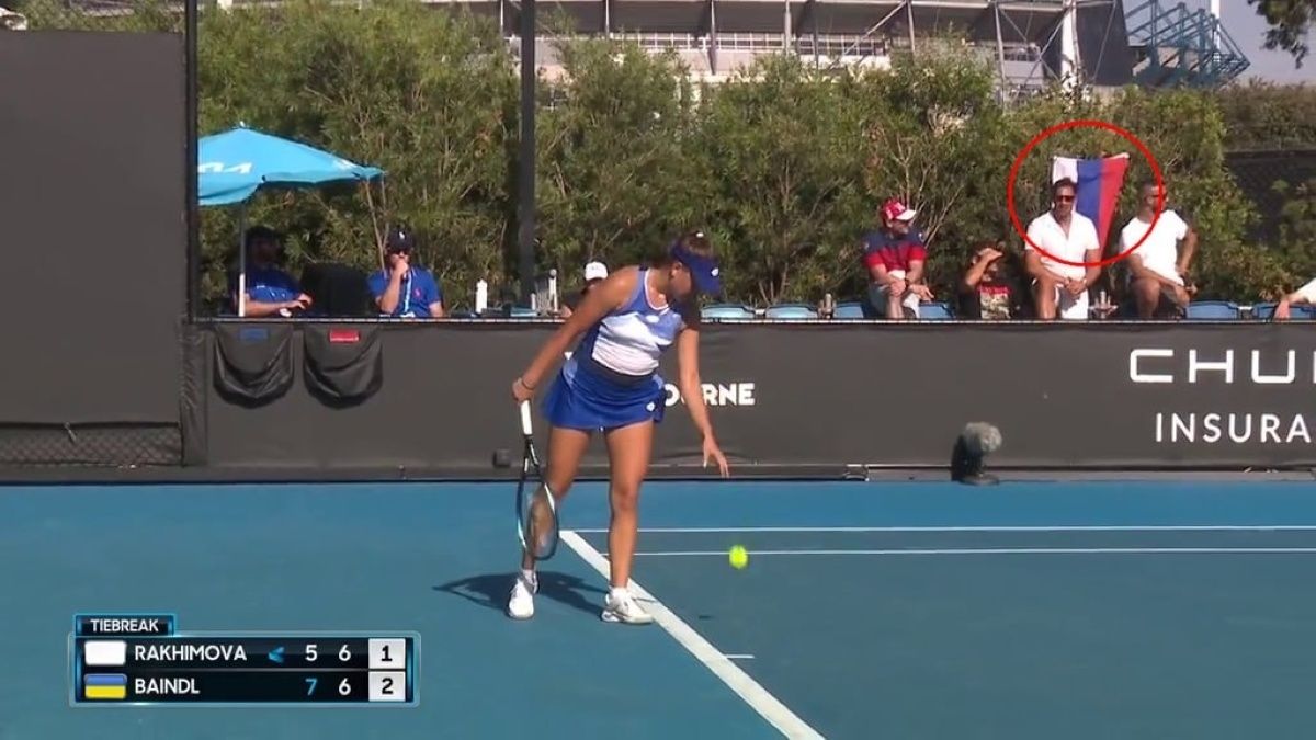 На матчі українки на Australian Open вивісили російський прапор: обурливе фото - 24 канал Спорт