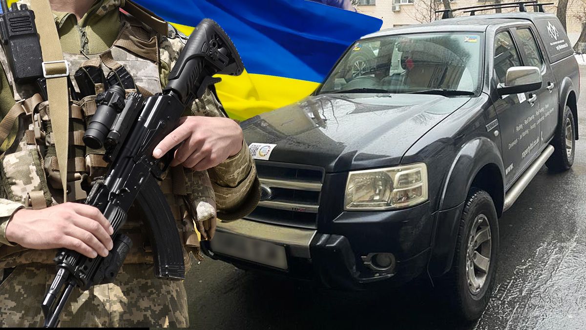 24 бригада получила автомобиль от украинских волонтеров из Британии - 24 Канал