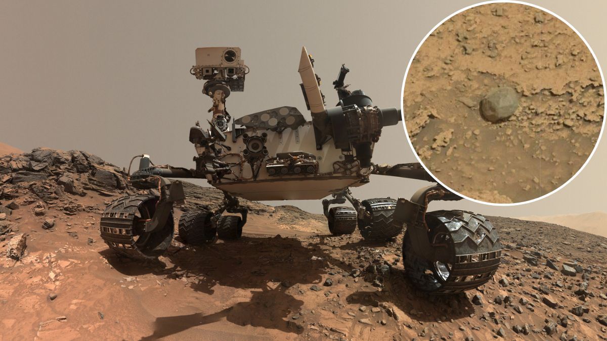 Марсоход Curiosity обнаружил необычный камень – ученые подозревают, что это метеорит - Техно Марсоход Curiosity обнаружил необычный камень – ученые подозревают, что это метеорит - Техно