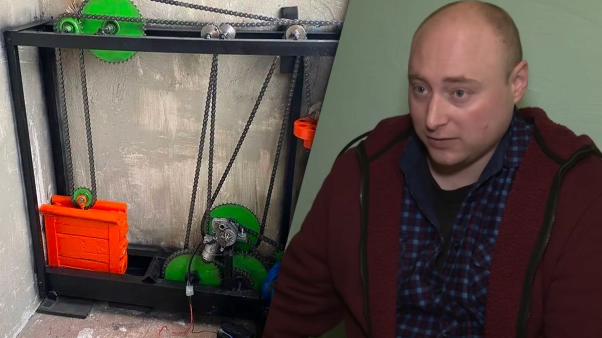 Установка жителя Днепра, генерирующая ток Установка жителя Днепра, генерирующая ток