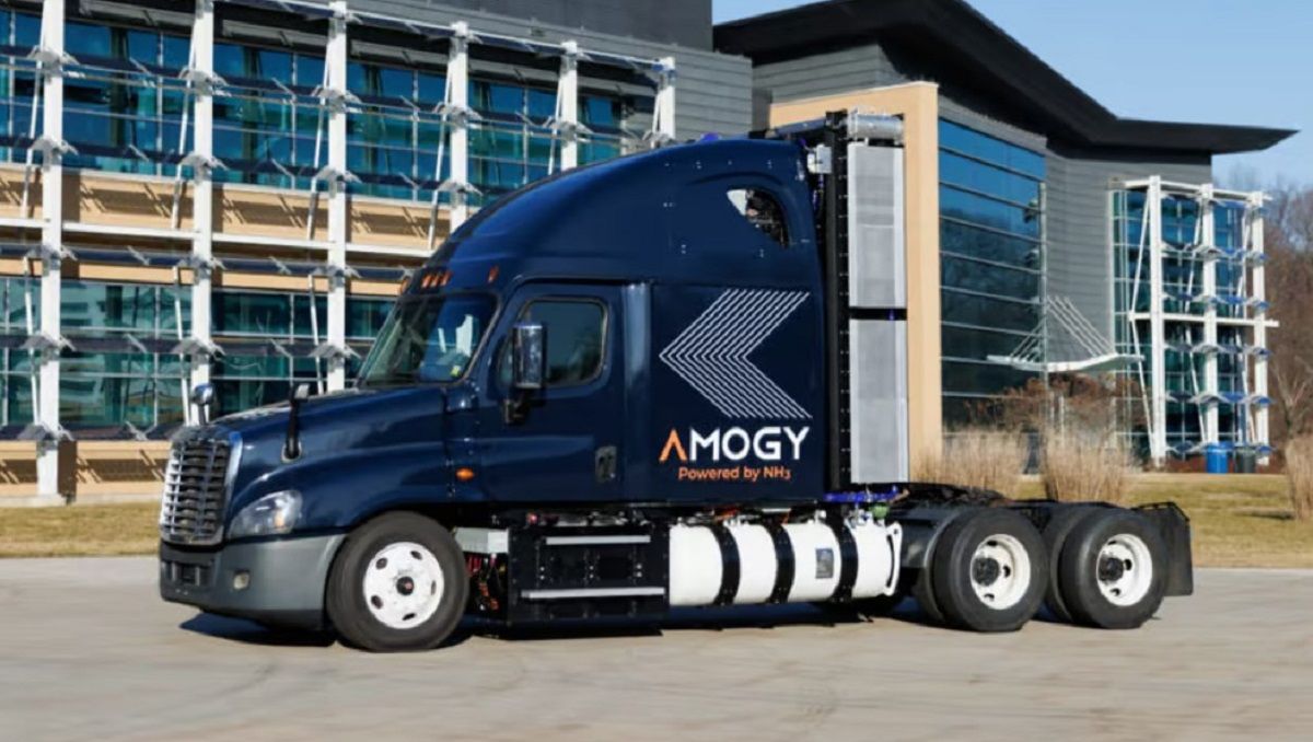 Тягач оснастили системою, що працює на аміаку Тягач оснастили системою, що працює на аміаку