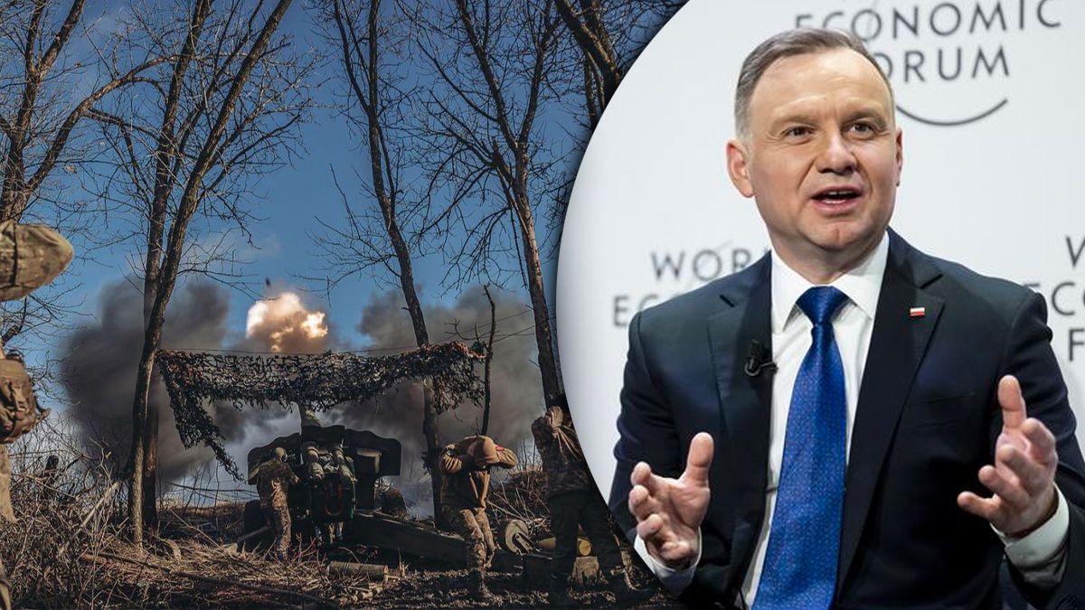 Дуда підтримує Україну в Швейцарії Дуда підтримує Україну в Швейцарії