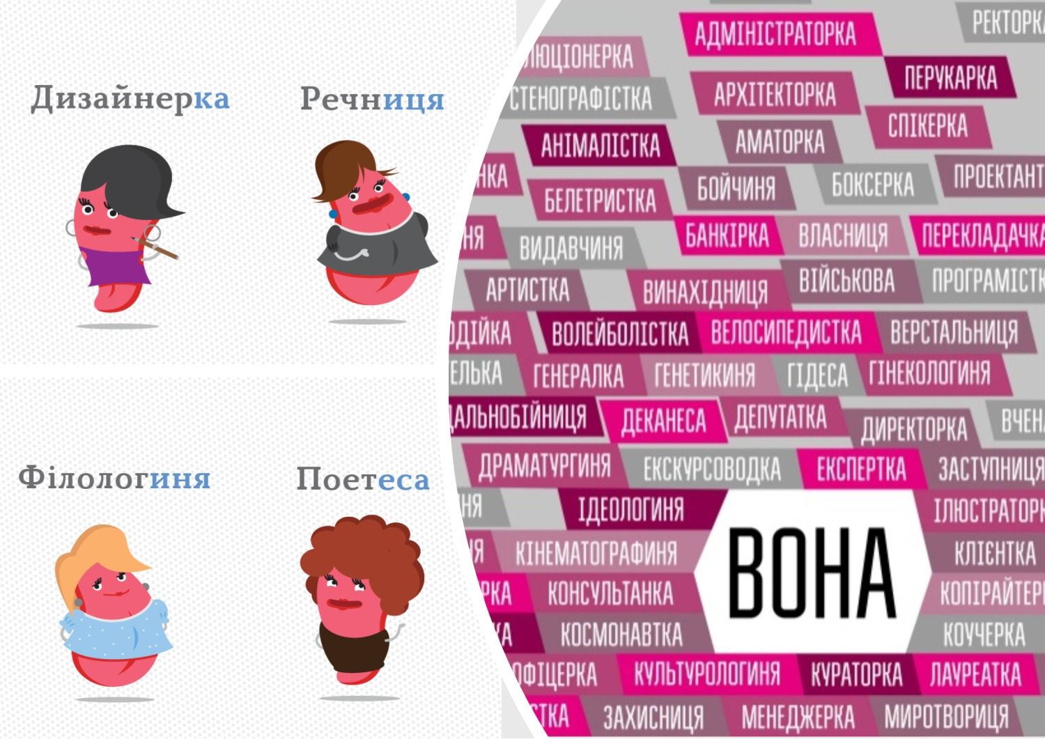 Фемінітиви - фейсбуком несеться хвиля протесту - чи варто вживати ці слова - 24 Канал - Освіта