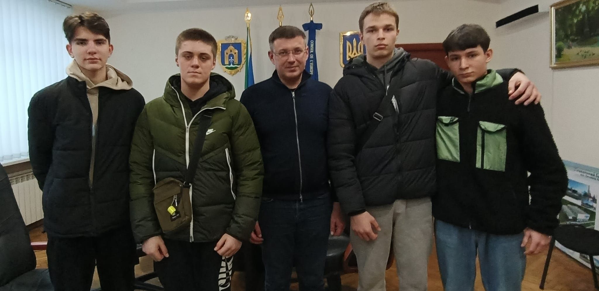 Мер Броварів подякував юнакам за надану допомогу Мер Броварів подякував юнакам за надану допомогу