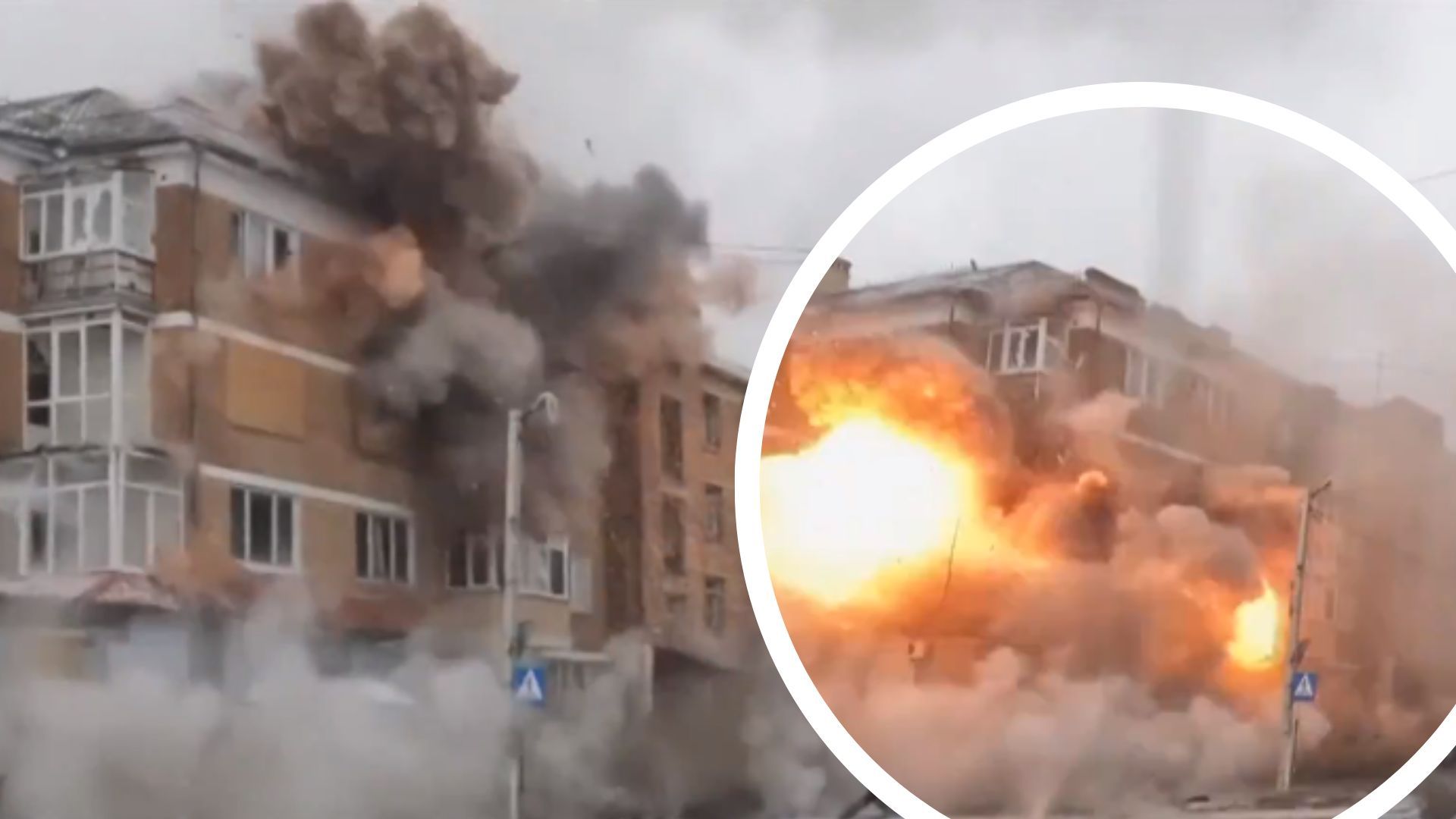 Россияне уничтожают дома в Бахмуте
