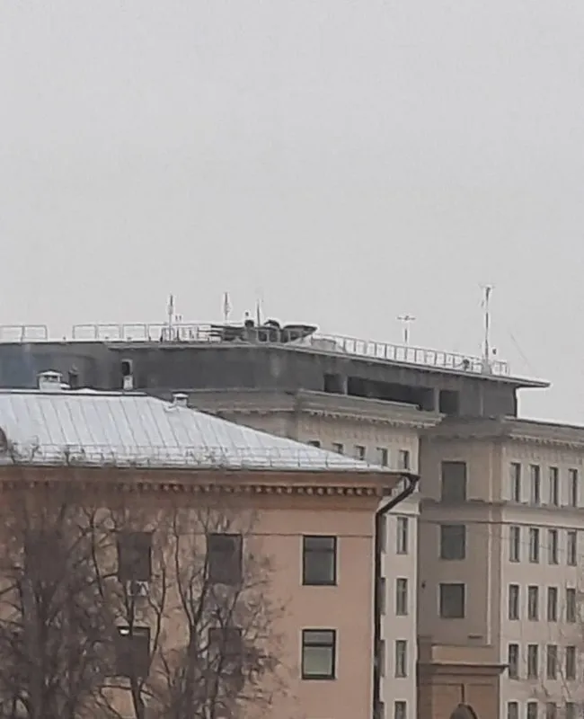 На здании МВД в Москве также появился Панцирь-С1: что так испугало кафиров На здании МВД в Москве также появился Панцирь-С1: что так испугало кафиров