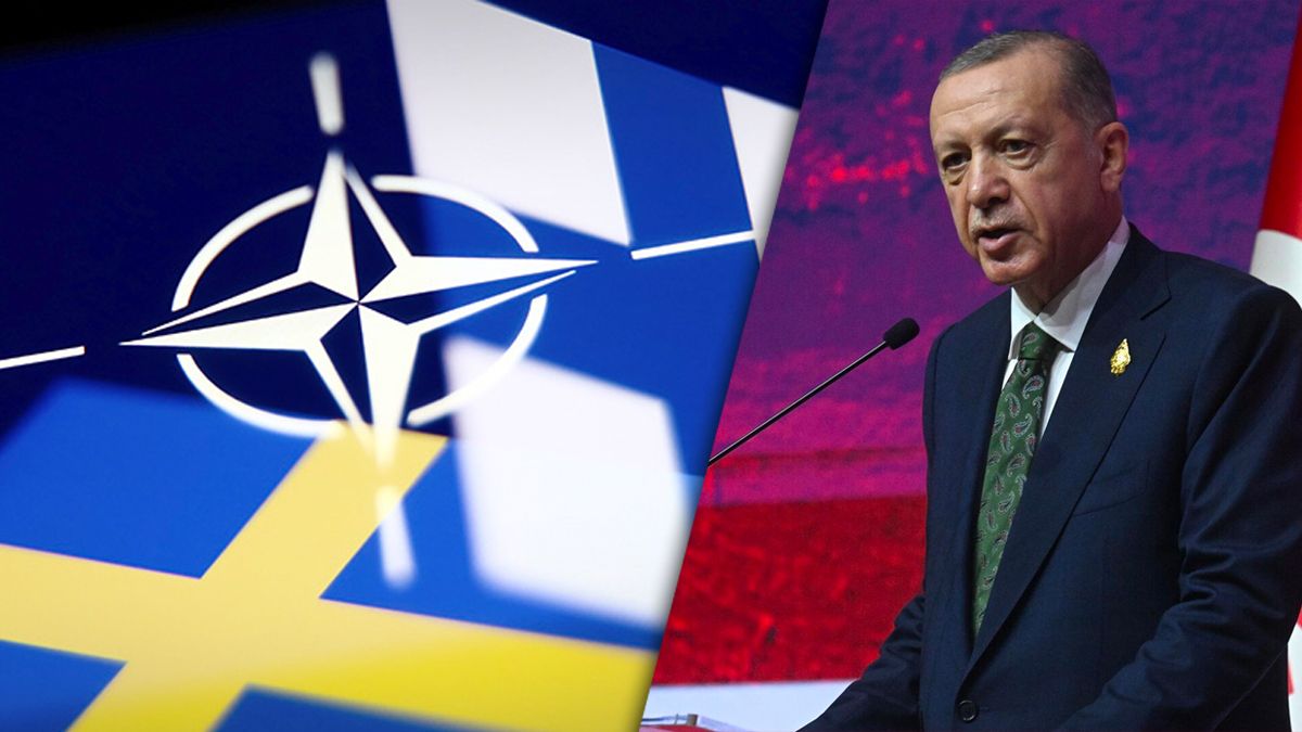 Эрдоган блокирует совместное вступление Швеции и Финляндии в НАТО