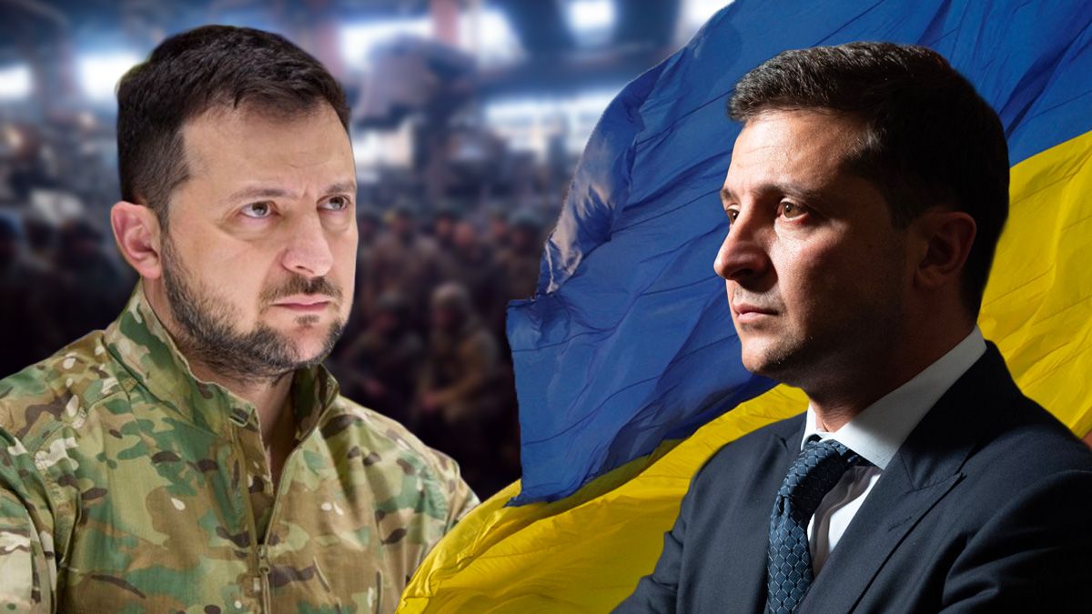 Как изменился Владимир Зеленский за год войны Как изменился Владимир Зеленский за год войны