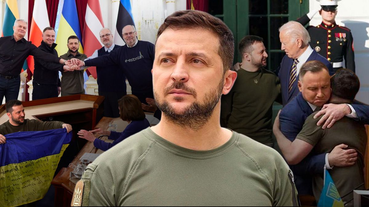 Історичний шлях президента Зеленського змінив його, а також змінив Україну Історичний шлях президента Зеленського змінив його, а також змінив Україну