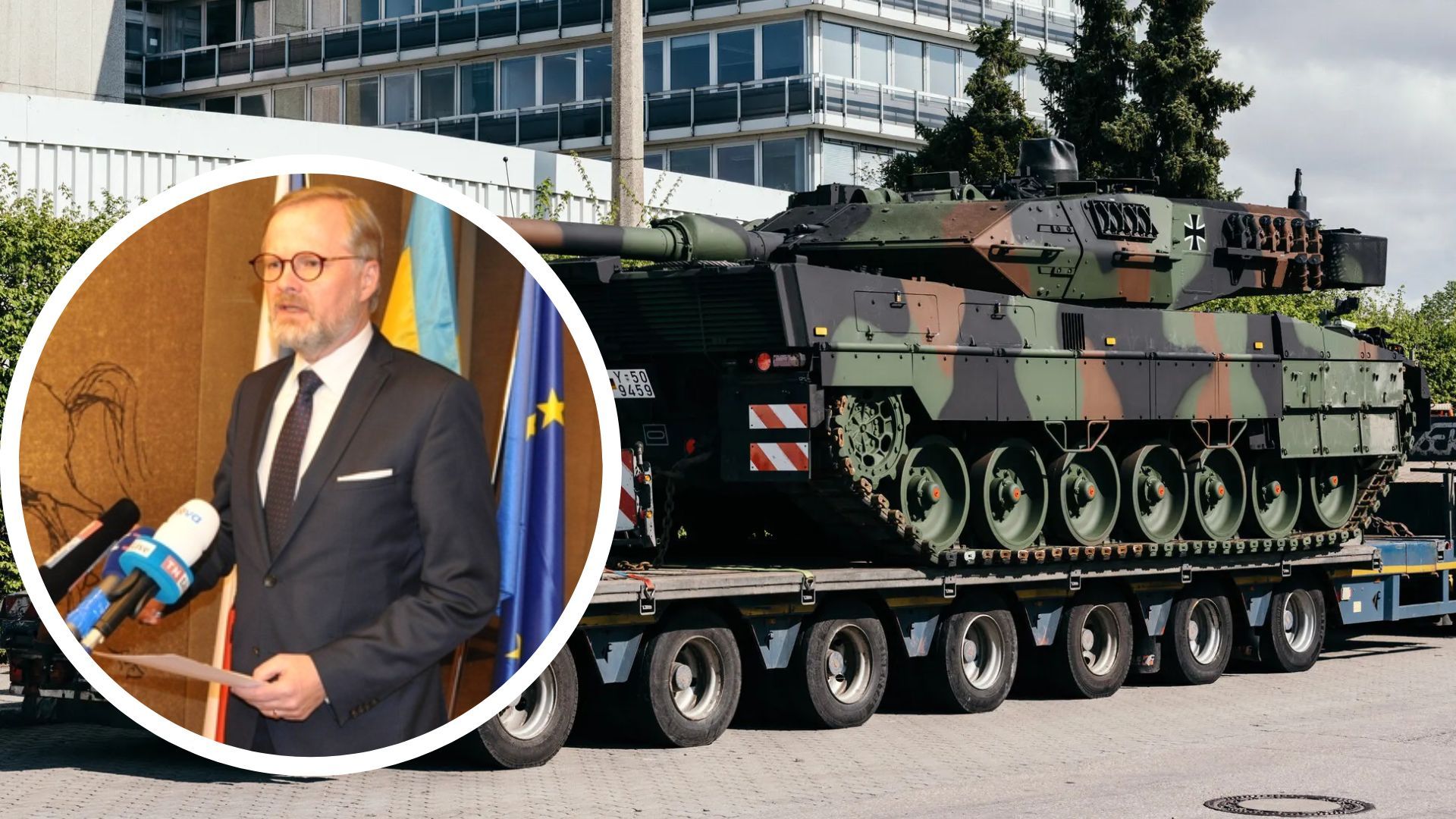 Прем'єр Чехії прокоментував інформацію про танки