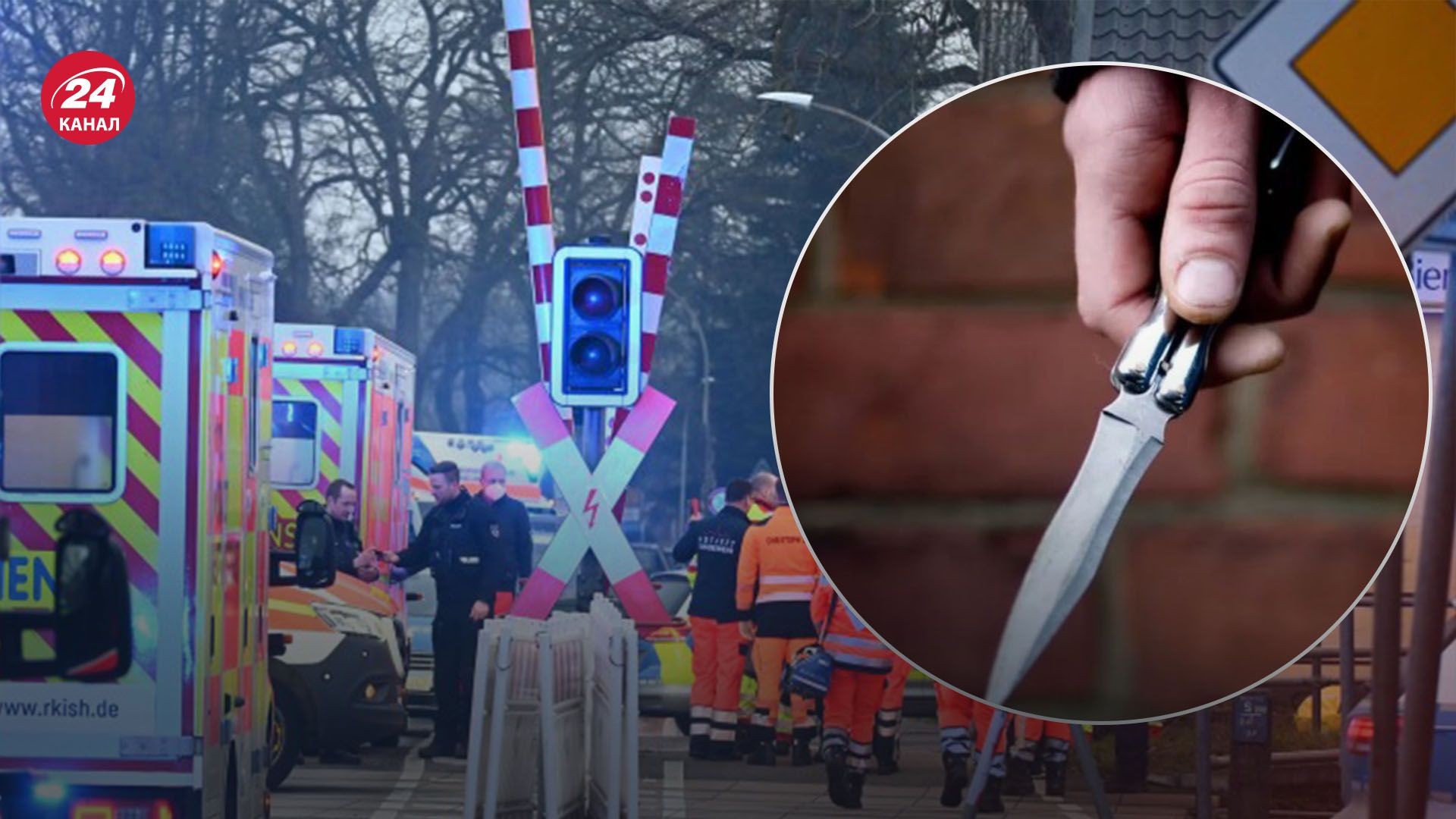 В поезде мужчина набросился с ножом на пассажиров В поезде мужчина набросился с ножом на пассажиров