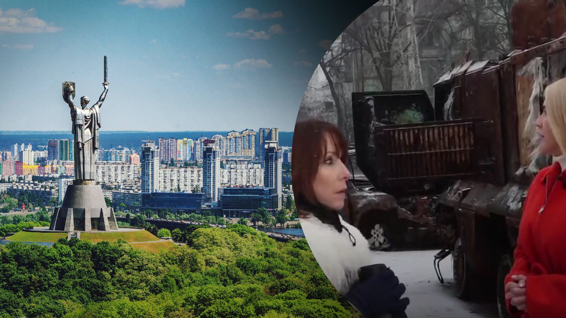 Взрыв в Киеве попал в прямой эфир британского Sky News - видео Взрыв в Киеве попал в прямой эфир британского Sky News - видео