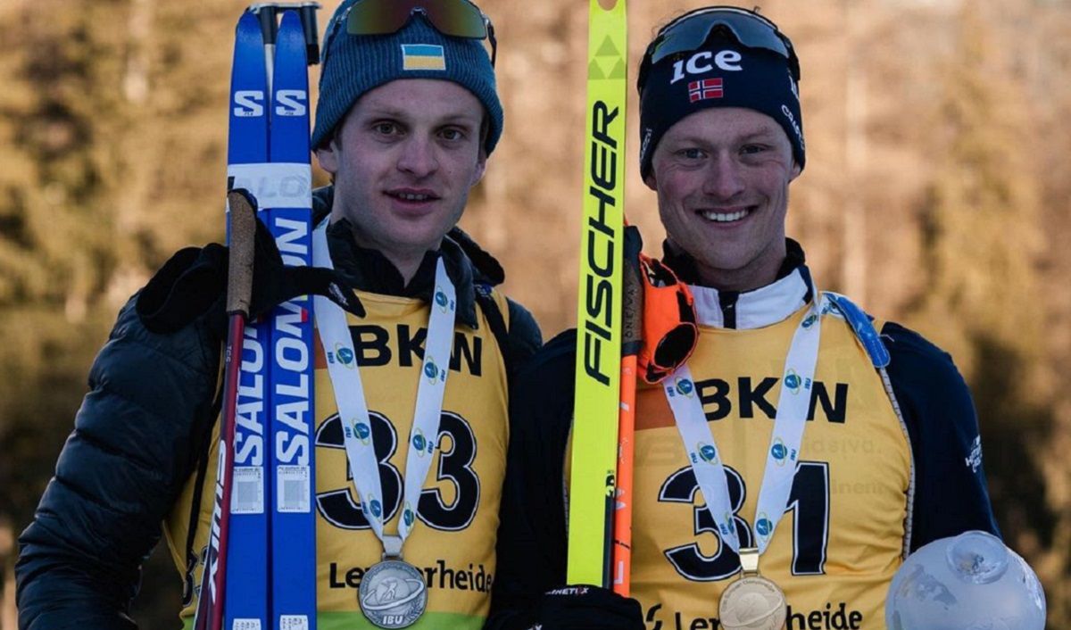 Стрьомсгейм підтримав Україну після срібла Дудченка на чемпіонаті Європи з біатлону