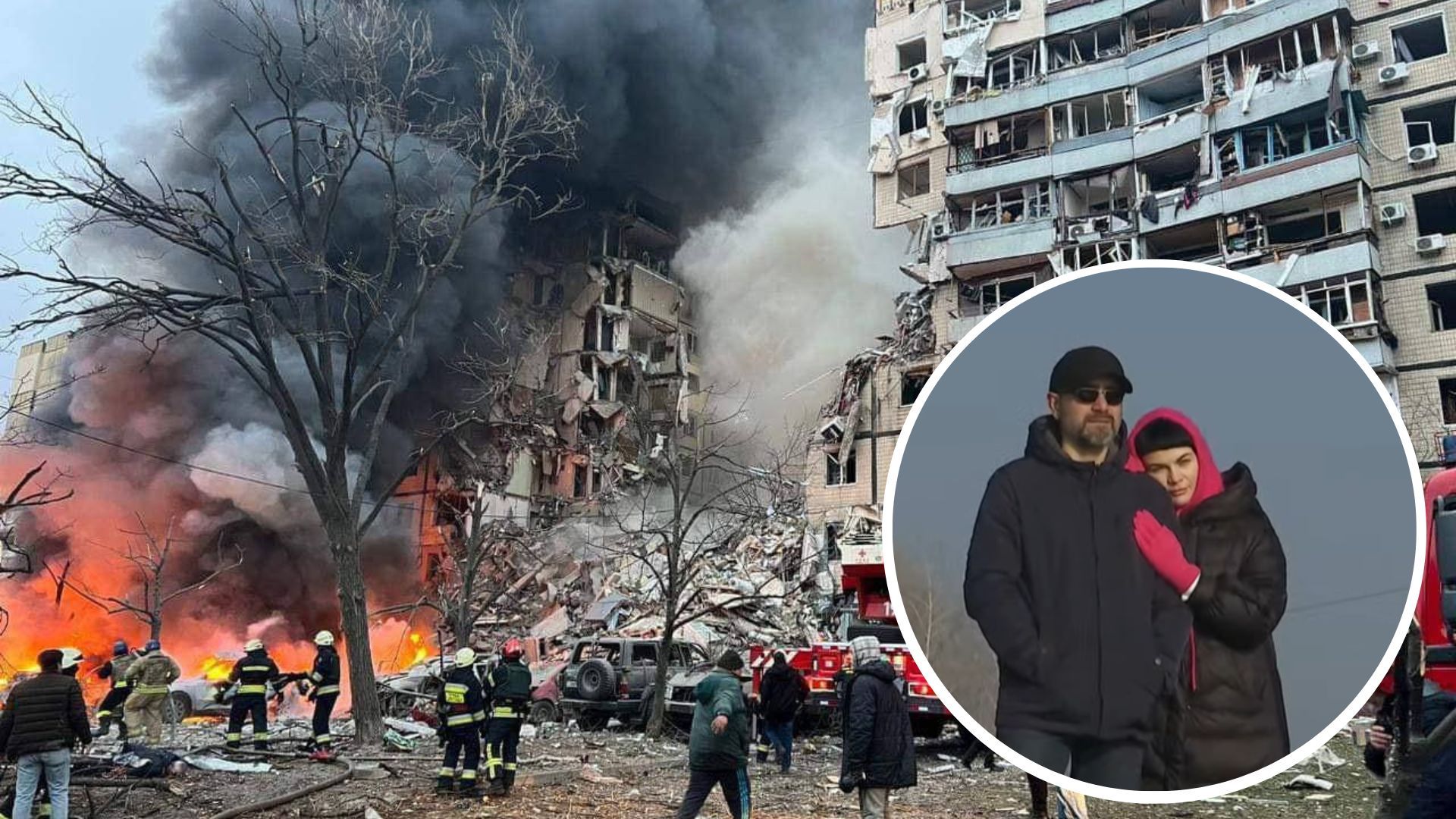 Ракетный удар в Днепре - супруги-переселенцы потеряли квартиру и чудом выжили - 24 Канал Ракетный удар в Днепре - супруги-переселенцы потеряли квартиру и чудом выжили - 24 Канал