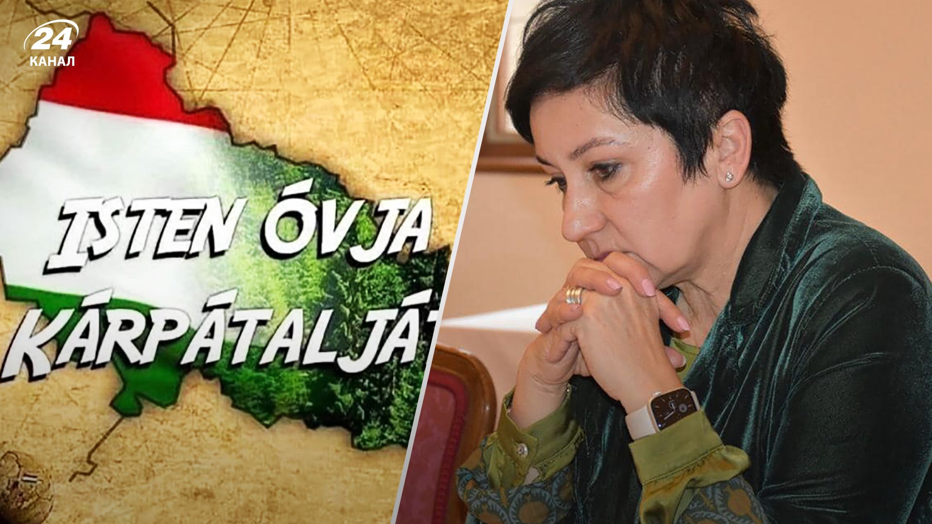 Депутатка Закарпатської облради опублікувала область у кольорах прапора Угорщини - деталі Депутатка Закарпатської облради опублікувала область у кольорах прапора Угорщини - деталі