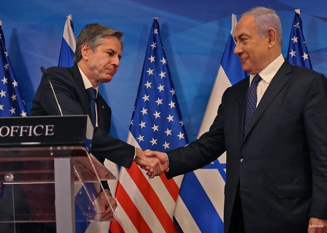 Нетаньягу та Блінкен обговорили співпрацю Ізраїлю та США