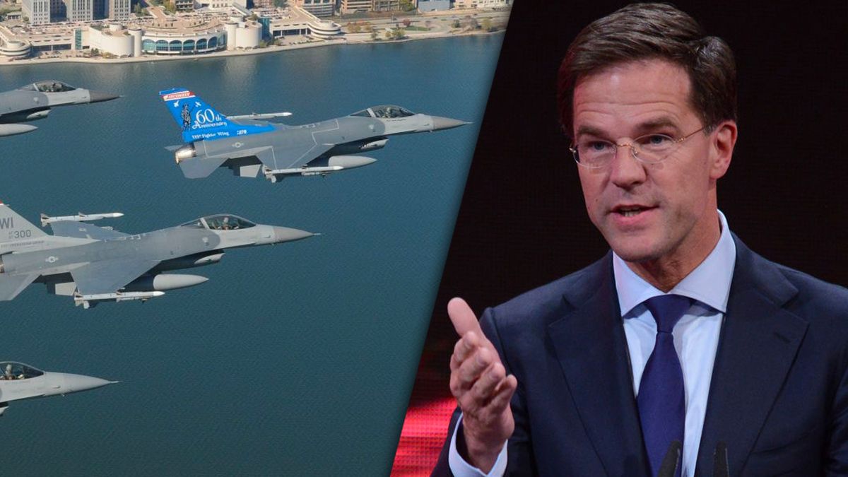 Рютте о поставках F-16 в Украину - 24 Канал Рютте о поставках F-16 в Украину - 24 Канал