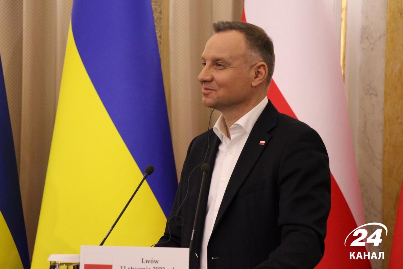 Дуда пропонуэ прийняти капітуляцію Росії в Переяславі Дуда пропонуэ прийняти капітуляцію Росії в Переяславі