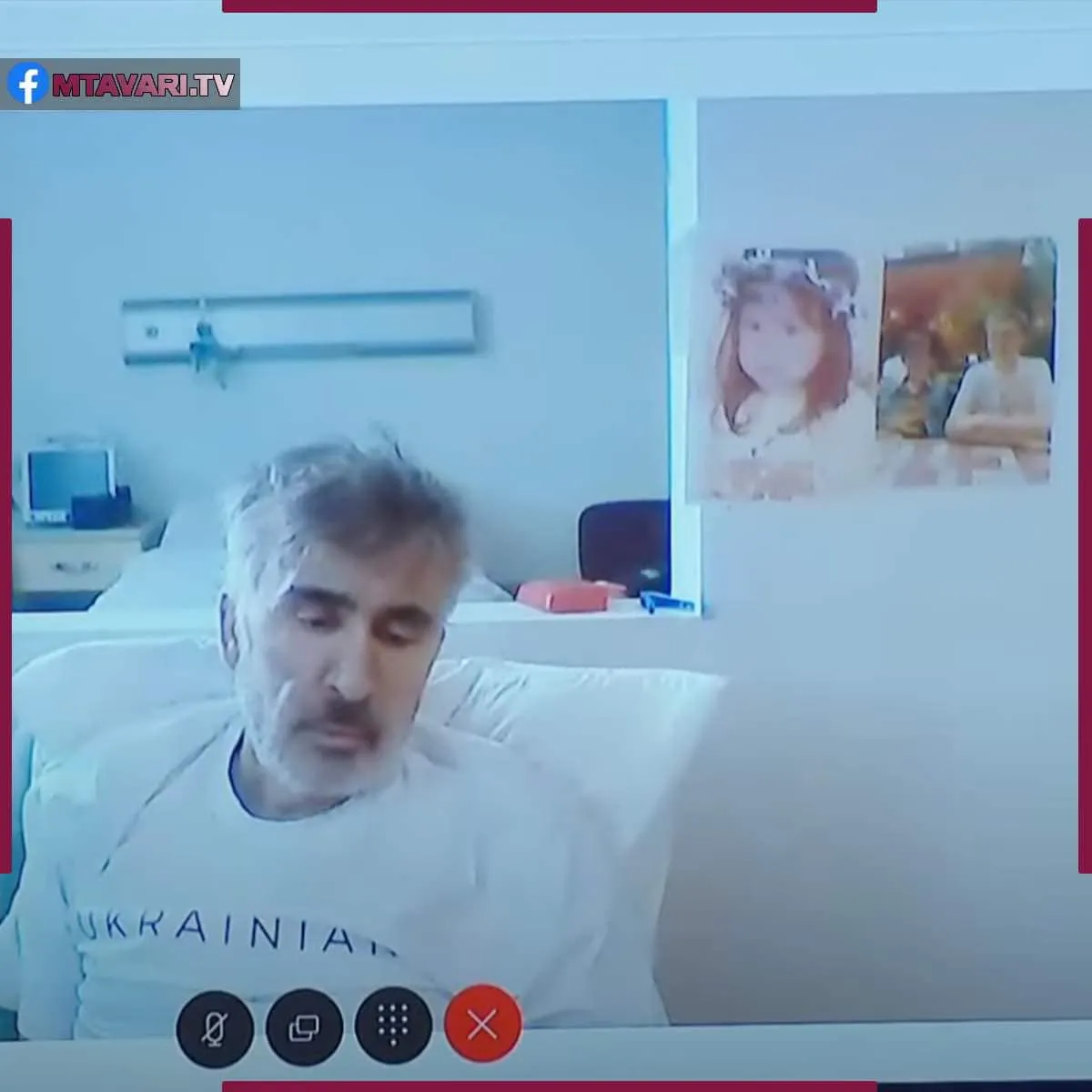 Экспрезидент Грузии присоединился к суду дистанционно Экспрезидент Грузии присоединился к суду дистанционно