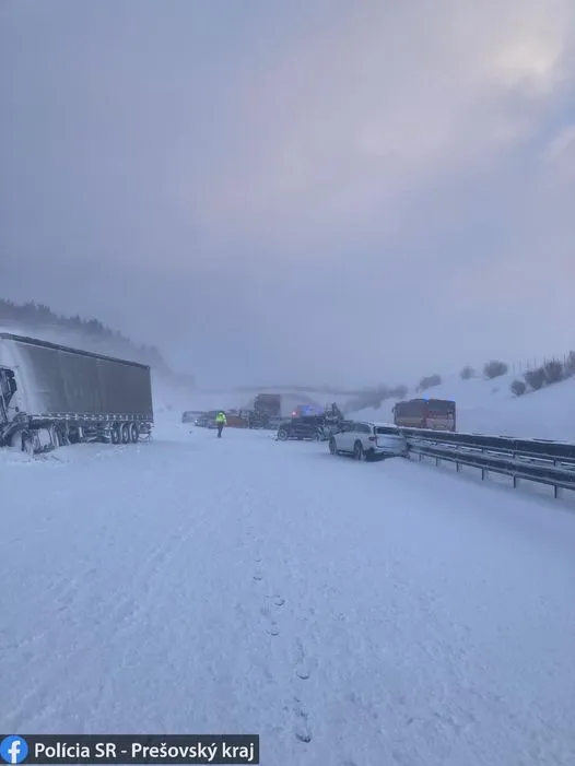 Авария в Словакии Авария в Словакии