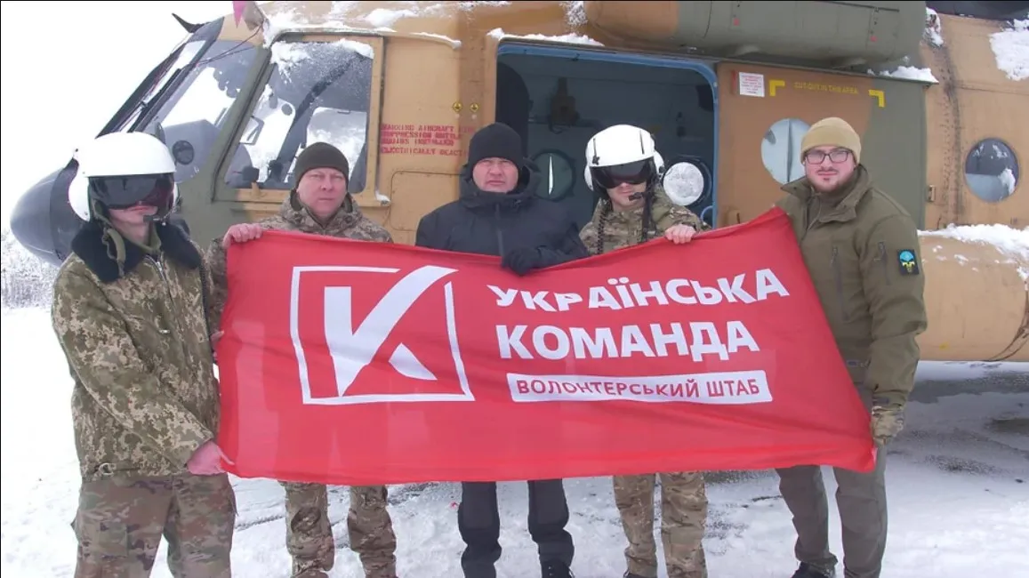 Владимир Кличко и Украинская команда доставили помощь военным