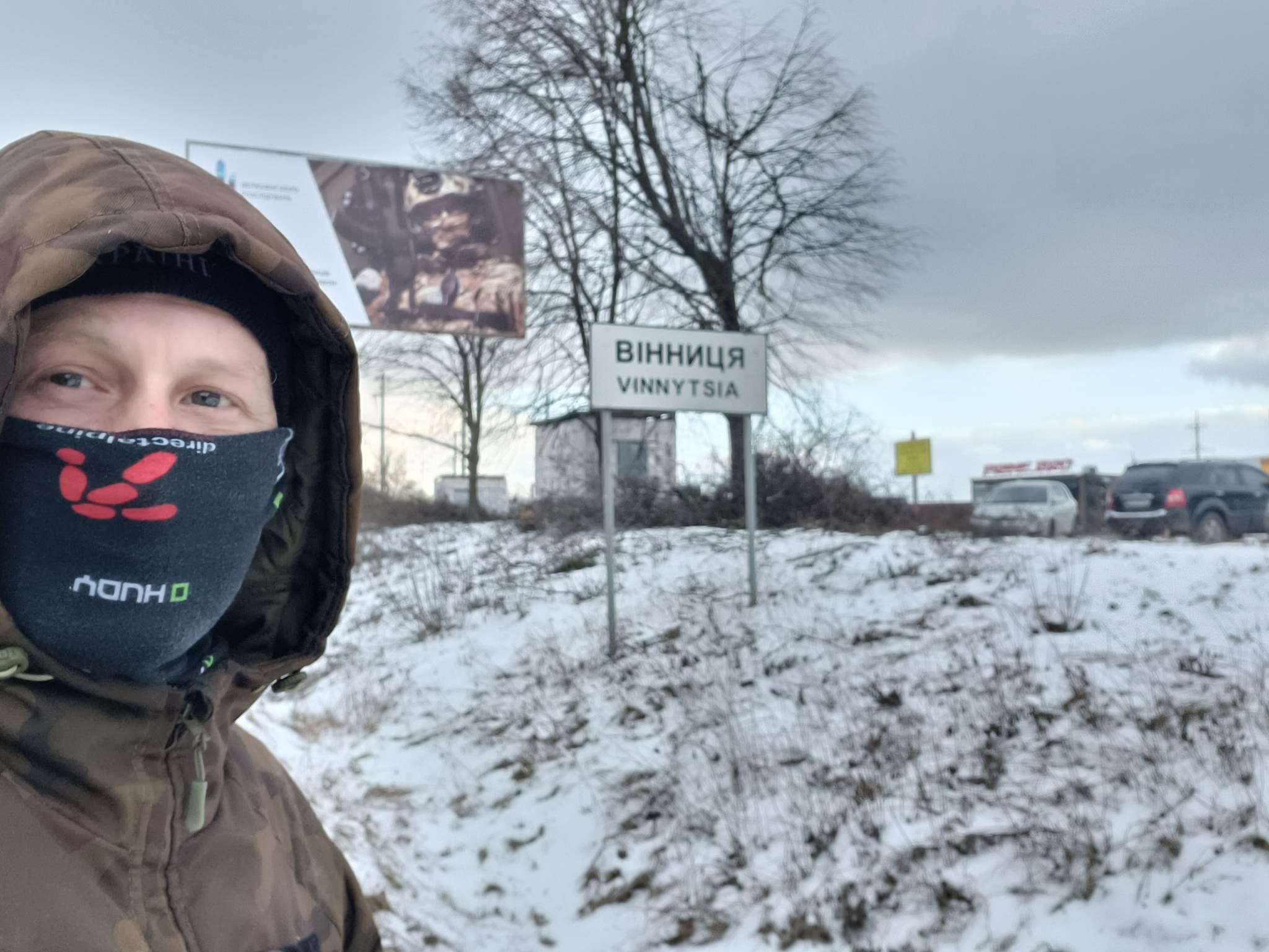 Марафон чеха на Донбас триває 14 днів - деталі про дорогу
