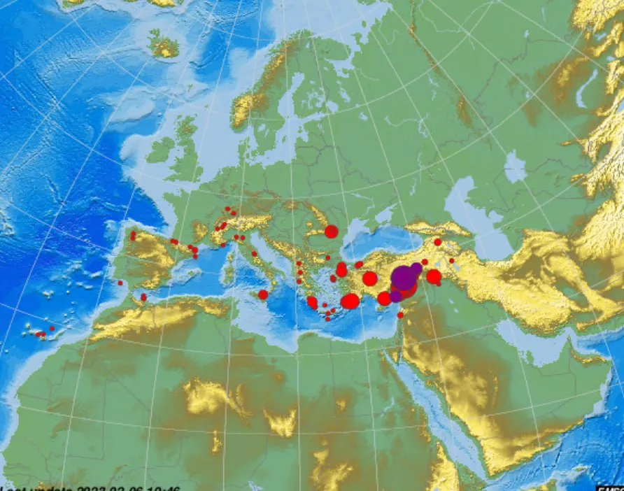 Землетрясения в Турции Землетрясения в Турции