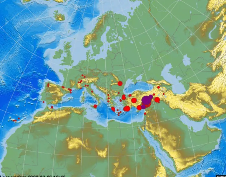 Землетруси в Туреччині