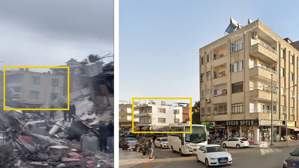 Землетрясение в Турции, последствия, улицы Землетрясение в Турции, последствия, улицы