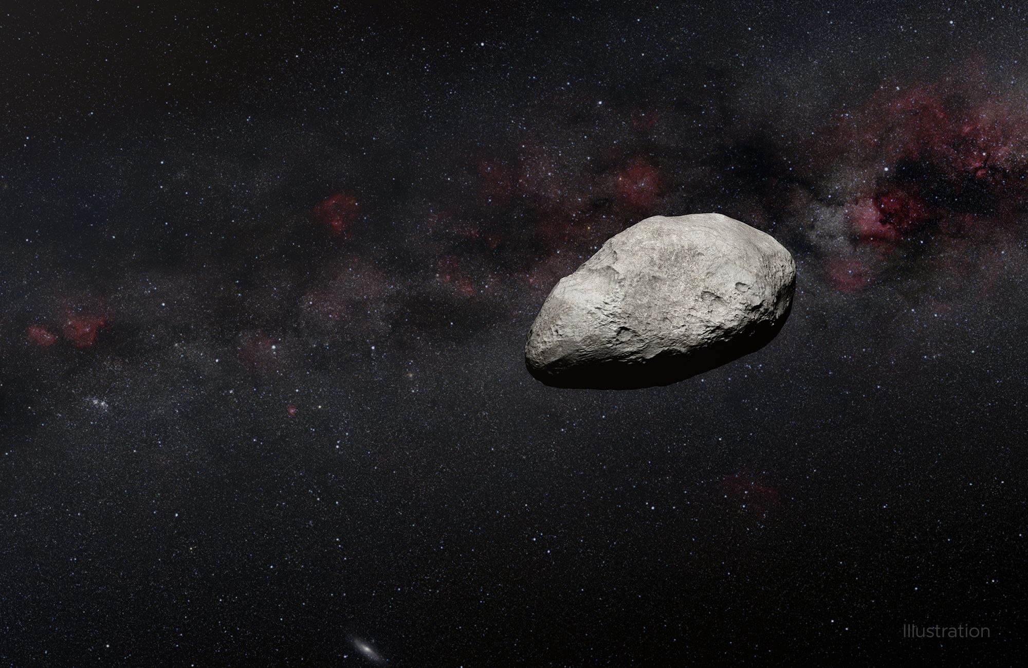 James Webb обнаружил самый маленький из найденных астероидов