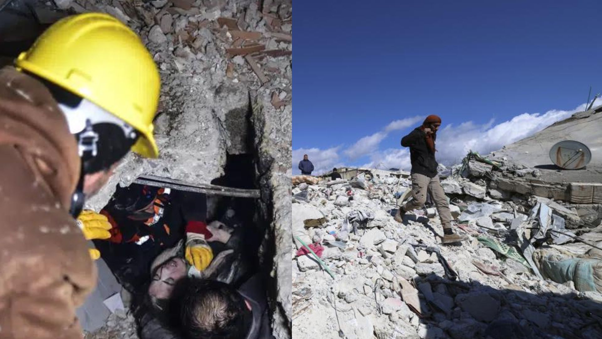 Землетрясение в Турции и Сирии 6.02 - фоторепортаж с места трагедии - 24 Канал
