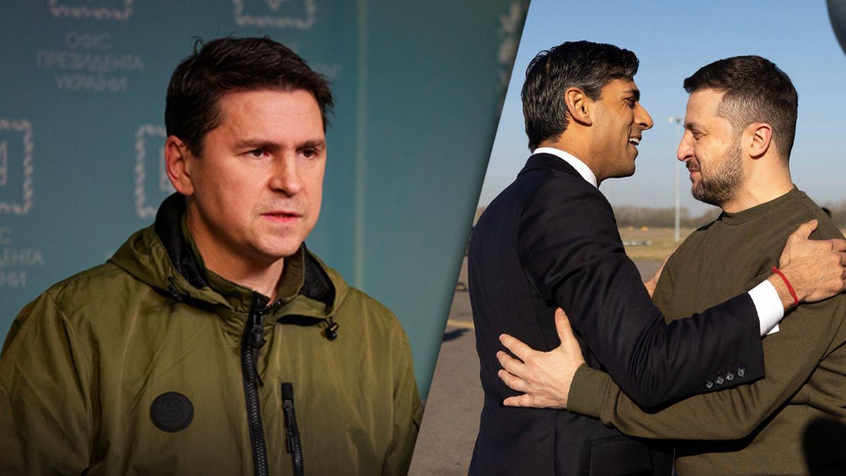 Подоляк про візит Зеленського у Лондон Подоляк про візит Зеленського у Лондон