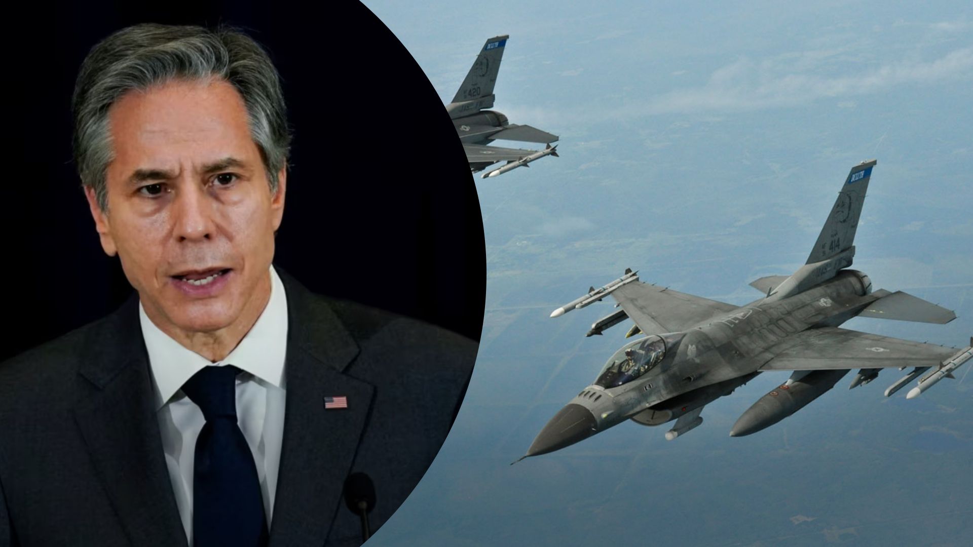 Истребители F-16 для Украины - Блинкен объяснил, как меняется военная помощь Истребители F-16 для Украины - Блинкен объяснил, как меняется военная помощь