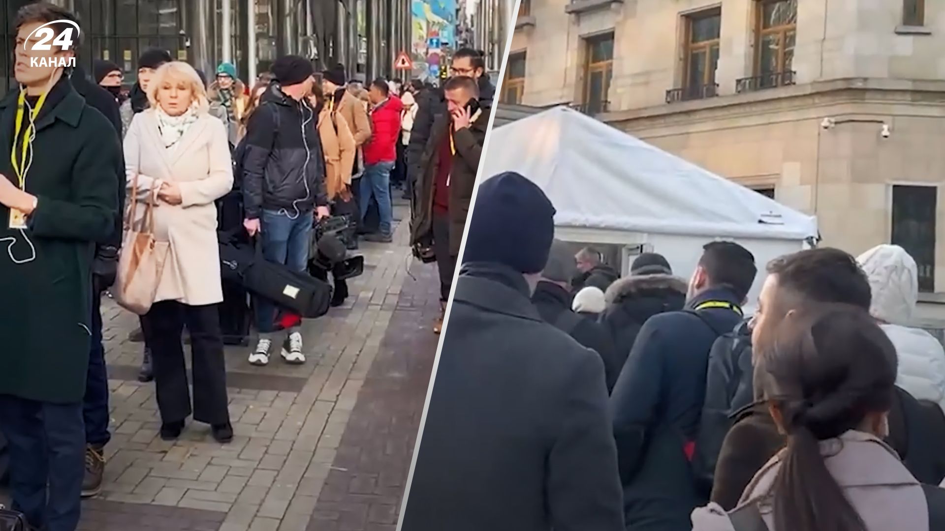 Володимир Зеленський у Брюсселі 9 лютого 2023 - у президента зустрічають сотні журналістів Володимир Зеленський у Брюсселі 9 лютого 2023 - у президента зустрічають сотні журналістів