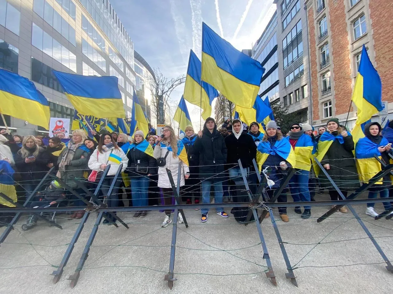 Украинцы в Брюсселе