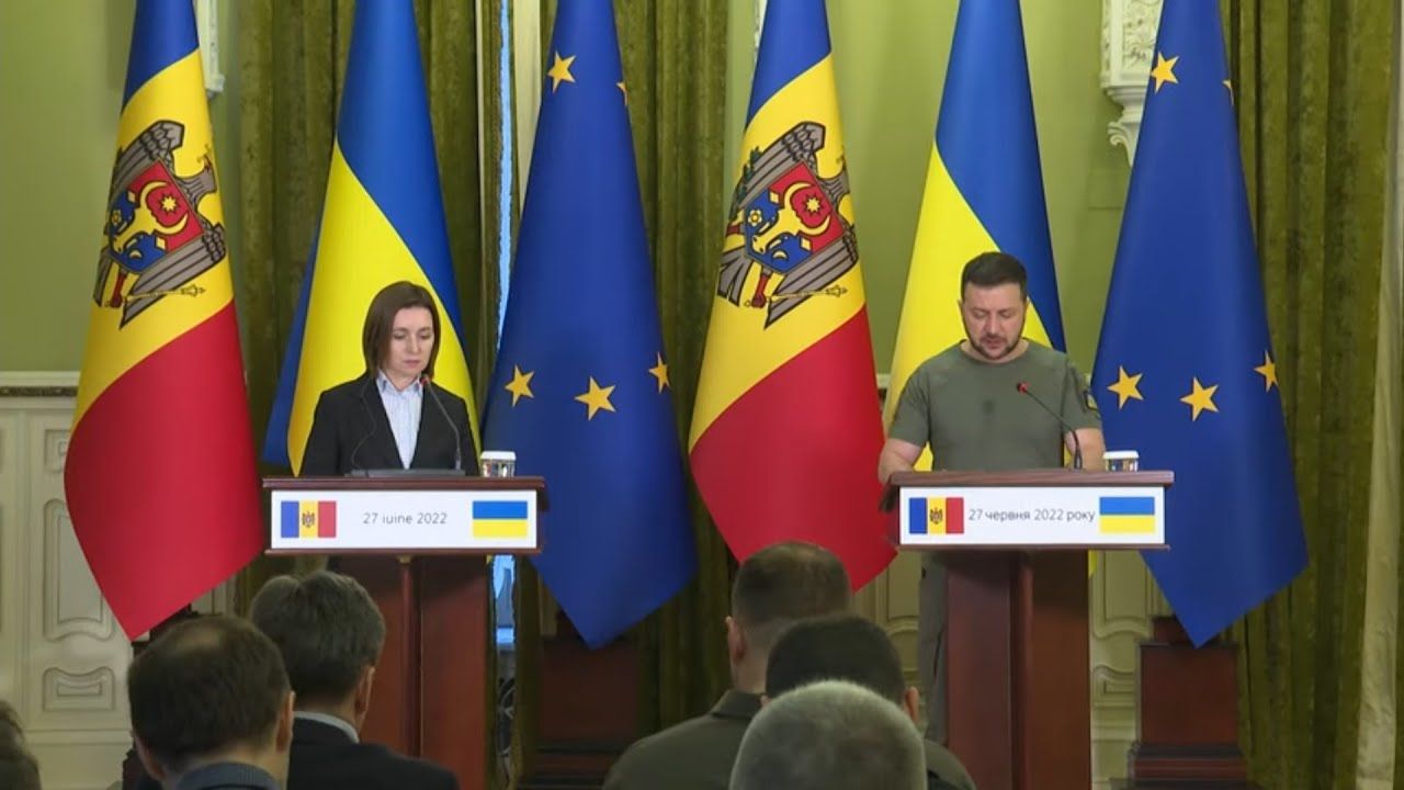 Владимир Зеленский заявил, что Россия хочет разрушить политический порядок в Молдове - детали - 24 Канал