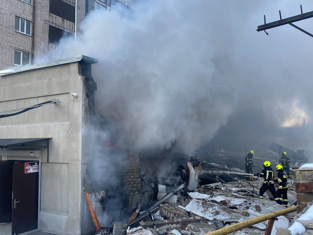 У Києві пролунав вибух на території колишнього заводу