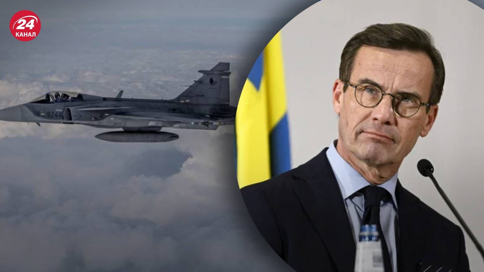 Крістерссон відмовив у наданні винищувачів Jas 39 Gripen Україні