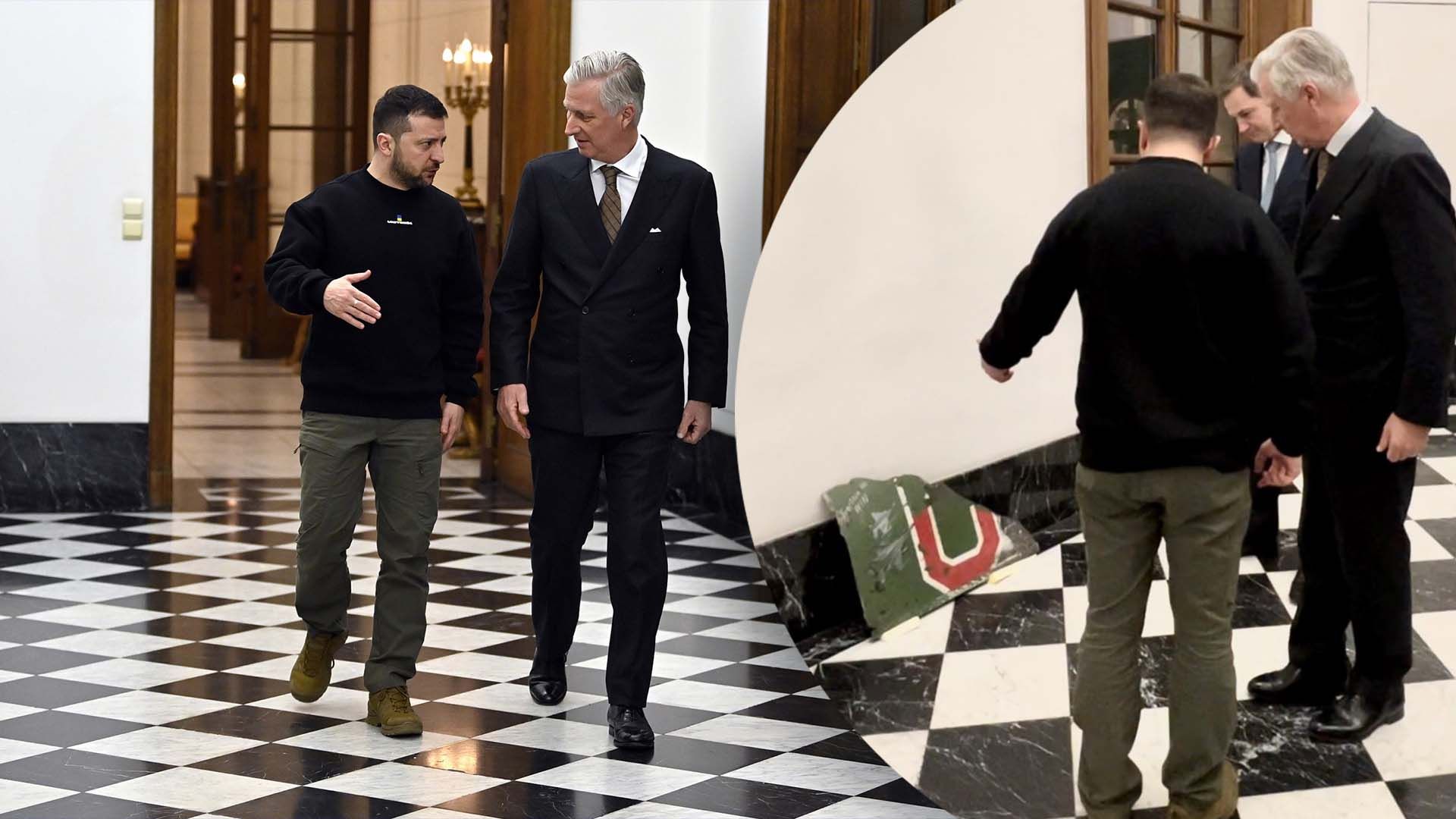 Зеленский встретился с королем Бельгии Зеленский встретился с королем Бельгии