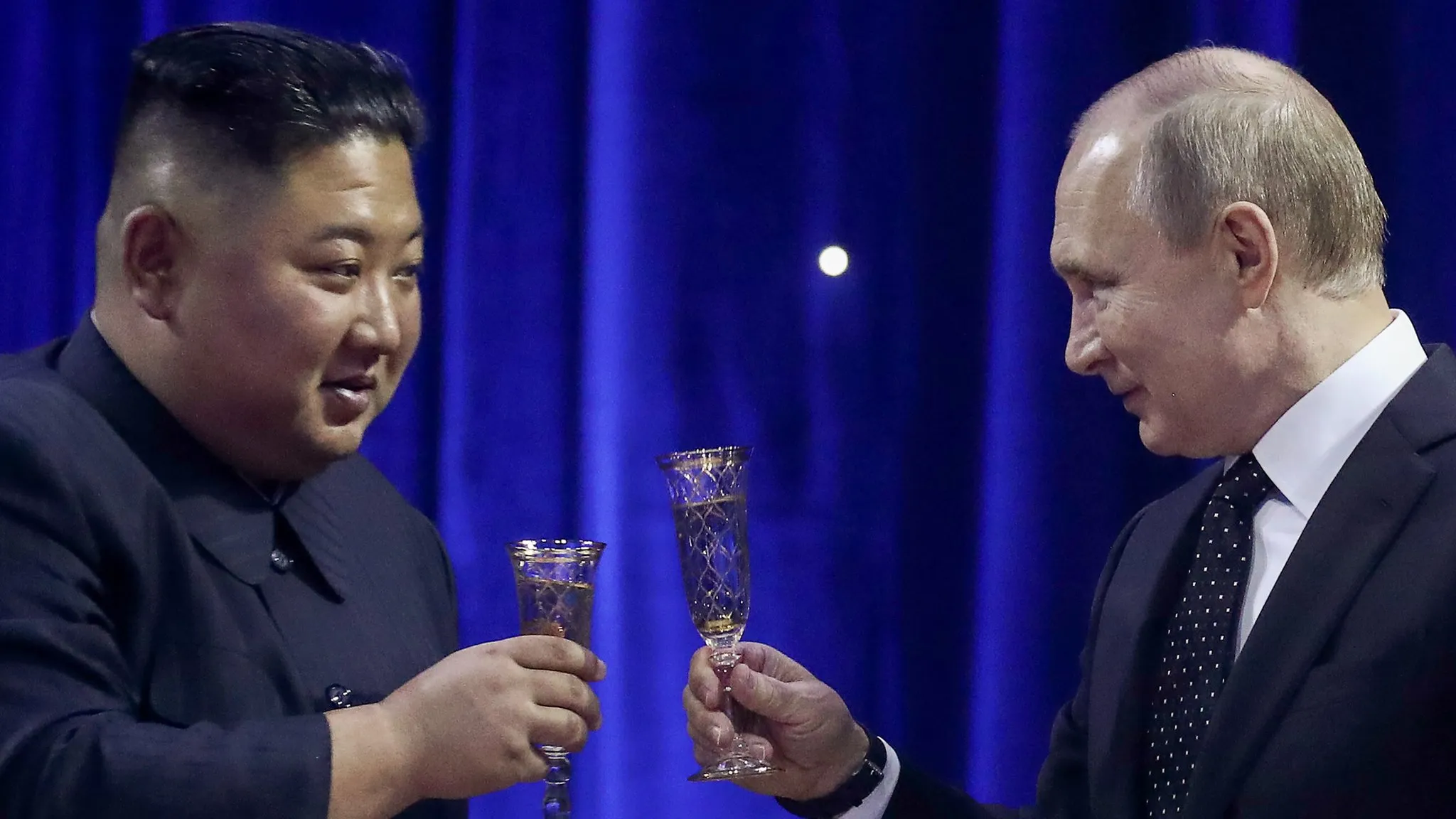 Владимир Путин и Ким Чен Ин