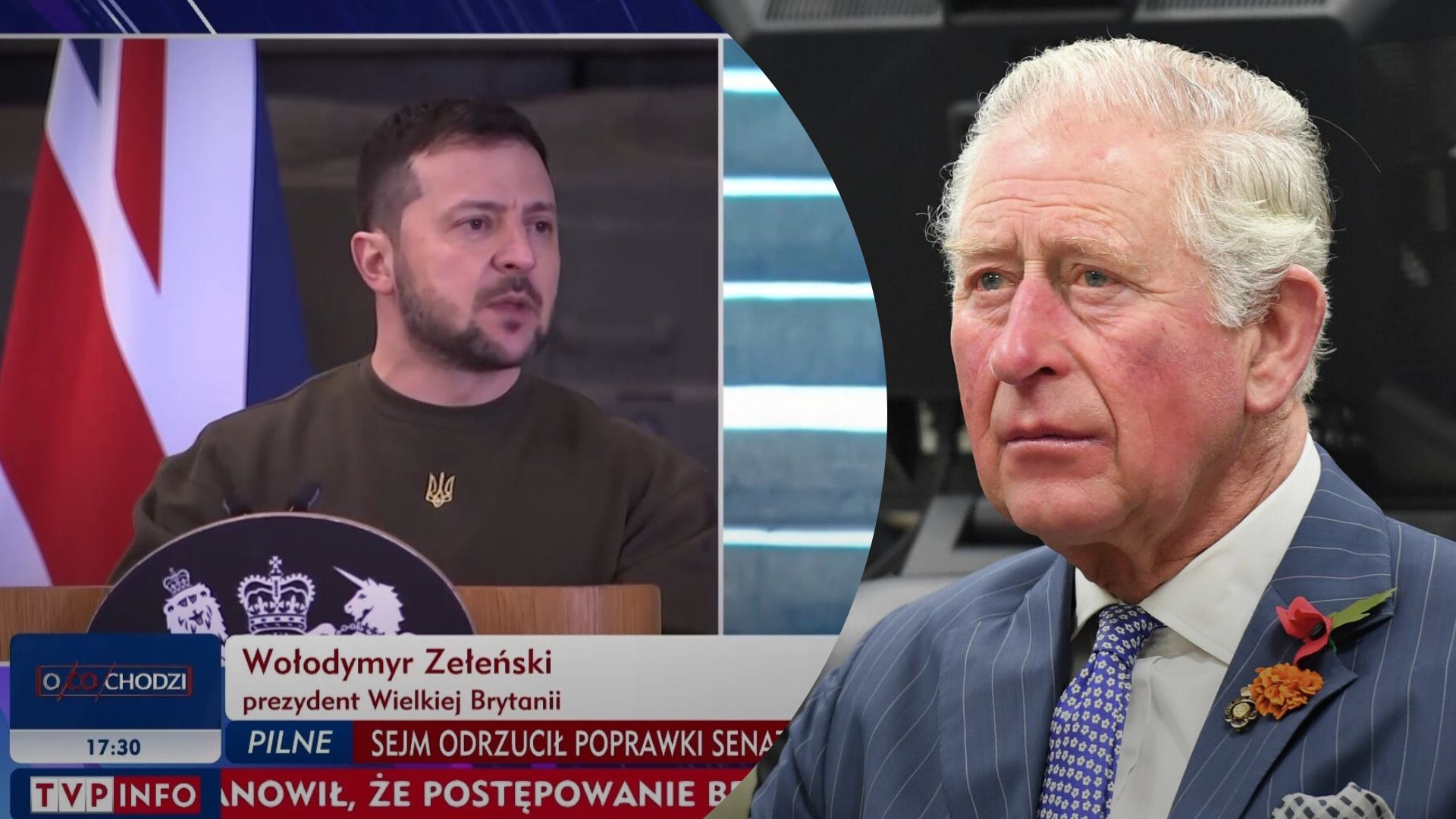 Зеленський став президентом Великої Британії - кумедний ляп польських журналістів Зеленський став президентом Великої Британії - кумедний ляп польських журналістів