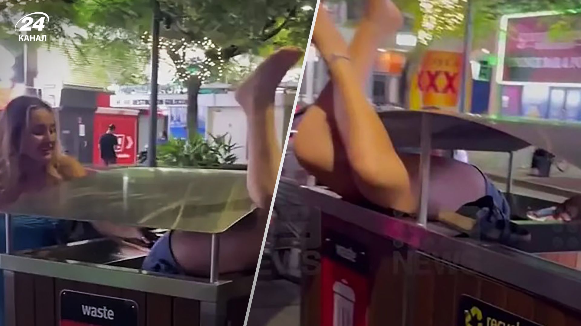 Женщина застряла в мусорнике в Австралии – для чего она полезла туда Женщина застряла в мусорнике в Австралии – для чего она полезла туда