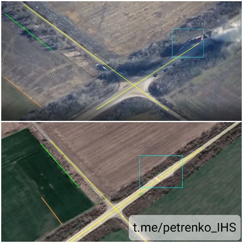 ЗСУ знищили цілу колону російських військ на дорозі Мелітополь – Василівка ЗСУ знищили цілу колону російських військ на дорозі Мелітополь – Василівка